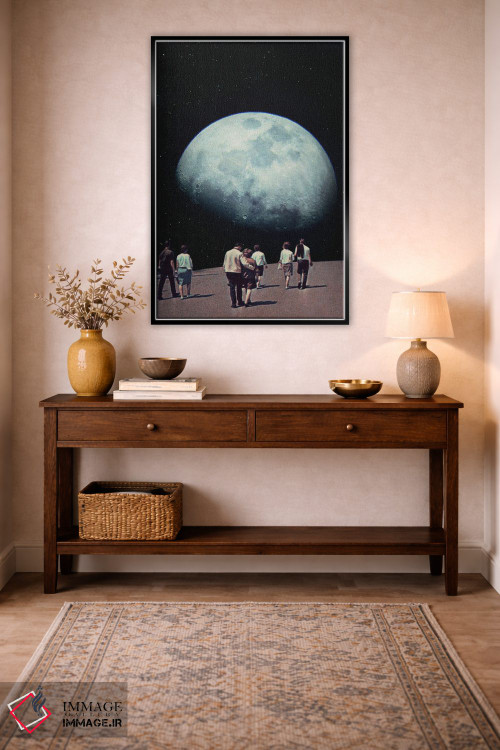 تابلو دکوراتیو "راه بازگشت به خانه" اثر فرانک موس - D3B