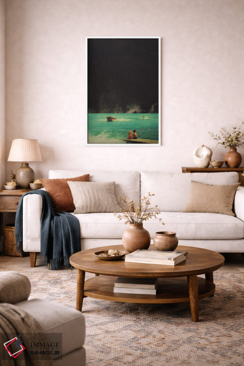 تابلو دکوراتیو "تاسوس " اثر فرانک موس - D4W