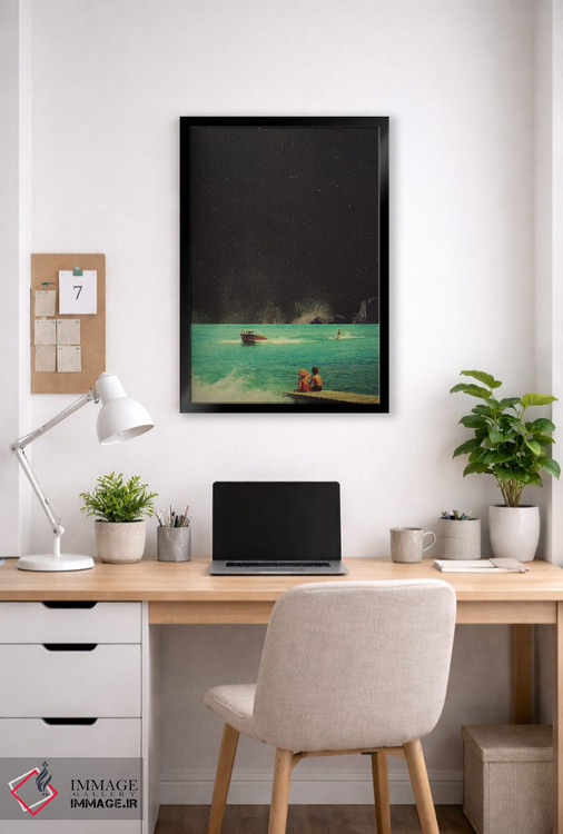 تابلو دکوراتیو "تاسوس " اثر فرانک موس - D5B