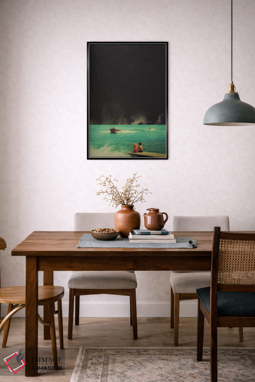 تابلو دکوراتیو "تاسوس " اثر فرانک موس - D6B