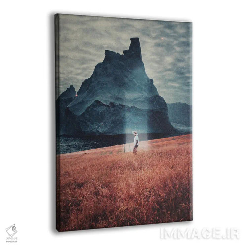 تابلو دکوراتیو "آندرومدا" اثر فرانک موس - نمای پرسپکتیو محصول