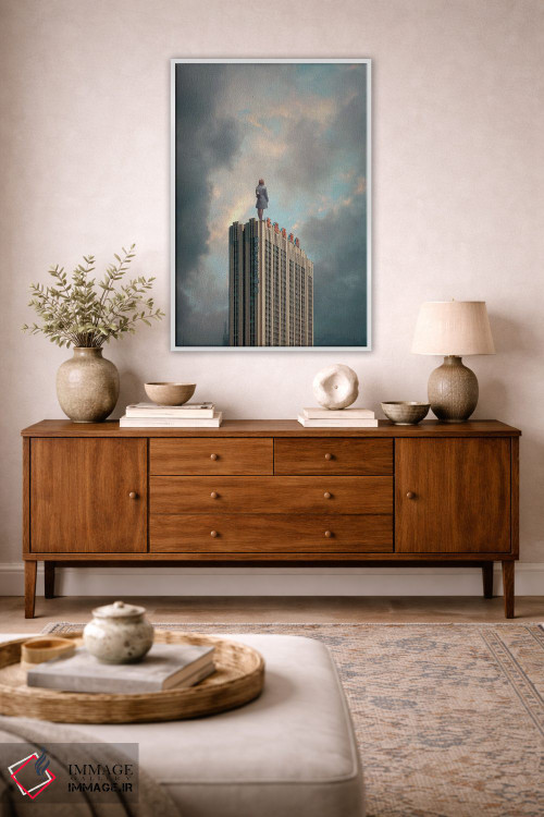 تابلو دکوراتیو "ما دوباره نفس خواهیم کشید" اثر فرانک موس - D2W