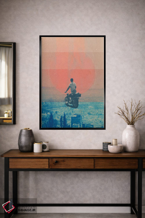 تابلو دکوراتیو "نگاه مستقیم به چشم تابستان" اثر فرانک موس - D1B