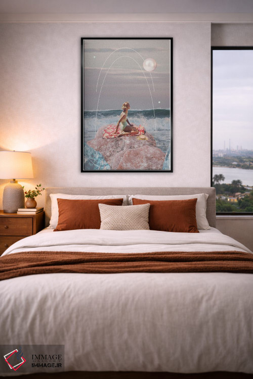 تابلو دکوراتیو "هنوز آنجا" اثر فرانک موس - D5B