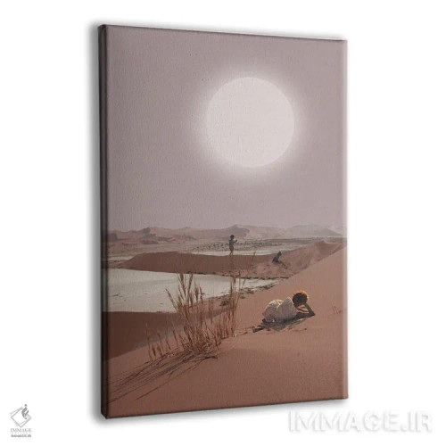 تابلو دکوراتیو "نور مراقبشان خواهد بود" اثر فرانک موس - نمای پرسپکتیو محصول