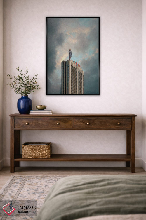 تابلو دکوراتیو "ما دوباره نفس خواهیم کشید" اثر فرانک موس - D4B