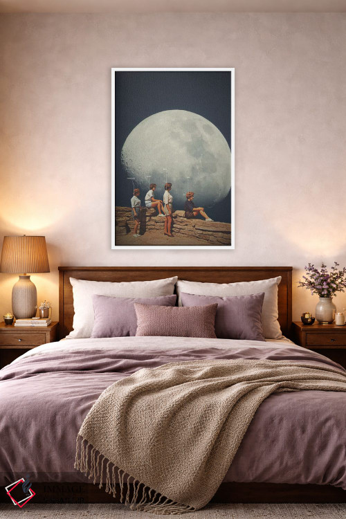 تابلو دکوراتیو "دوستان نه دوستان" اثر فرانک موس - D3W