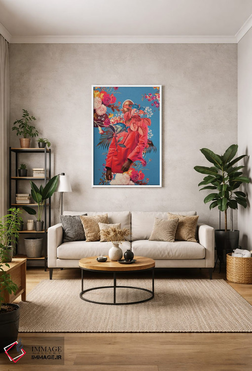 تابلو دکوراتیو "همه بهارهایی که به یاد داشت" اثر فرانک موس - D1W