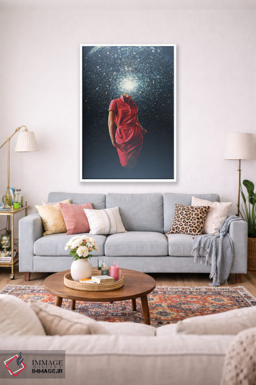 تابلو دکوراتیو "حافظه ستاره ای" اثر فرانک موس - D1W