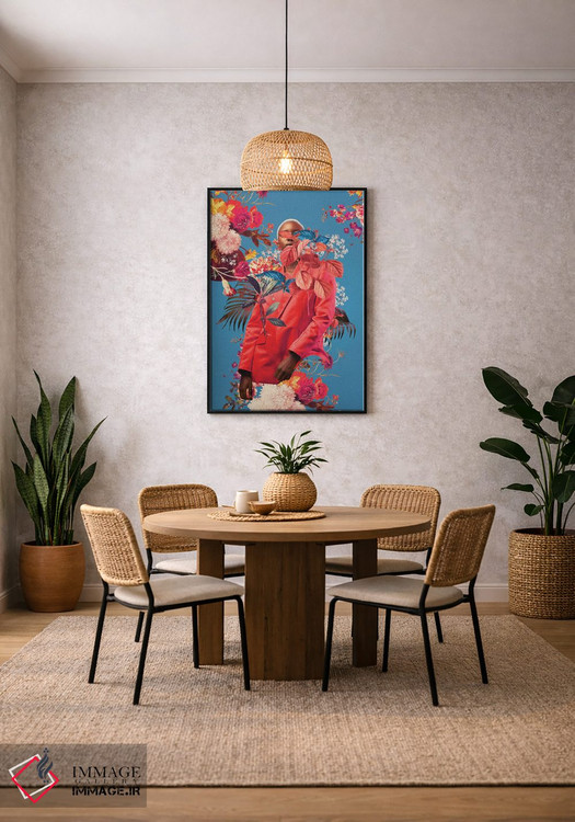 تابلو دکوراتیو "همه بهارهایی که به یاد داشت" اثر فرانک موس - D4B