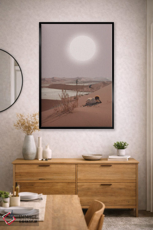 تابلو دکوراتیو "نور مراقبشان خواهد بود" اثر فرانک موس - D2B