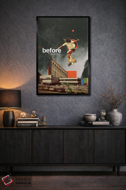 تابلو دکوراتیو "قبل" اثر فرانک موس - D2B