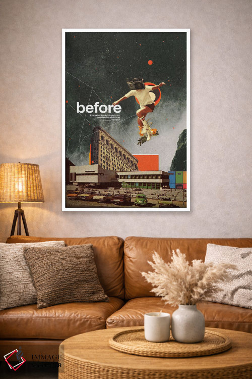 تابلو دکوراتیو "قبل" اثر فرانک موس - D3W