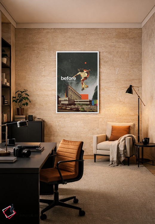 تابلو دکوراتیو "قبل" اثر فرانک موس - D6W