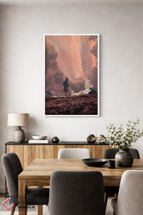 تابلو دکوراتیو "کشف ناگهانی" اثر فرانک موس - D2W