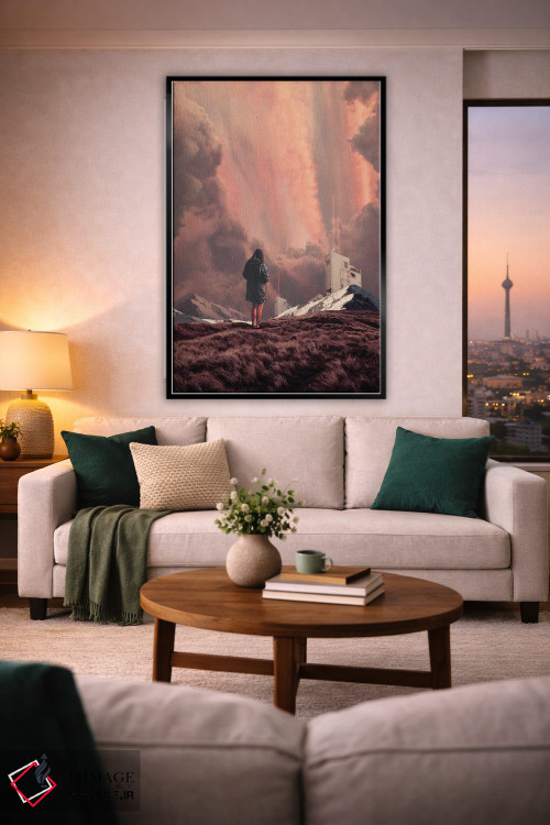 تابلو دکوراتیو "کشف ناگهانی" اثر فرانک موس - D1B