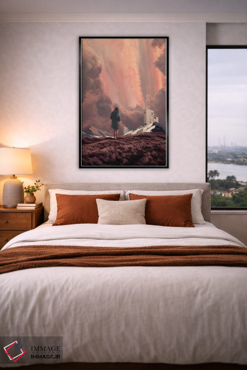 تابلو دکوراتیو "کشف ناگهانی" اثر فرانک موس - D4B