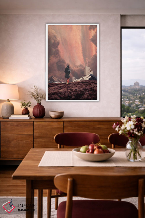 تابلو دکوراتیو "کشف ناگهانی" اثر فرانک موس - D3W