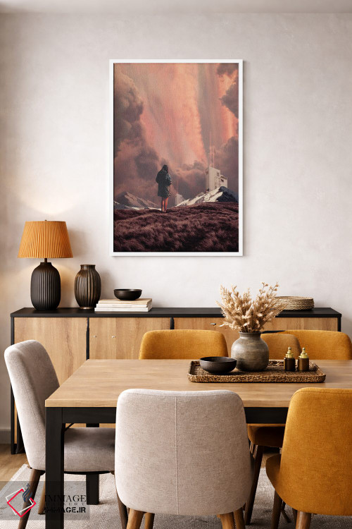 تابلو دکوراتیو "کشف ناگهانی" اثر فرانک موس - D5W