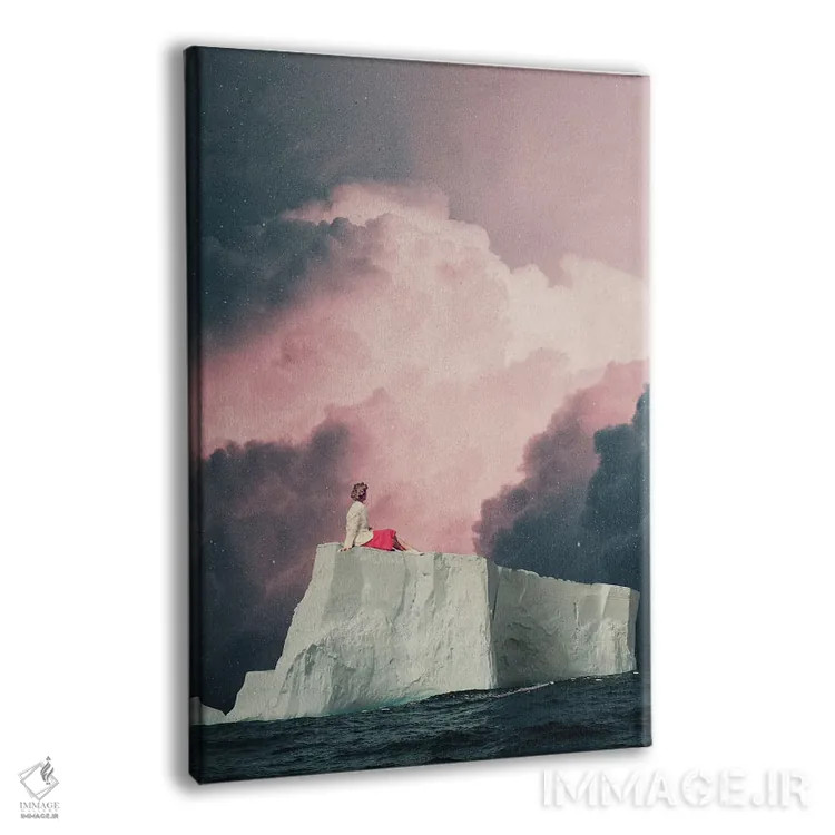 تابلو دکوراتیو "خدا من دلم برایت تنگ شده" اثر فرانک موس - نمای پرسپکتیو محصول