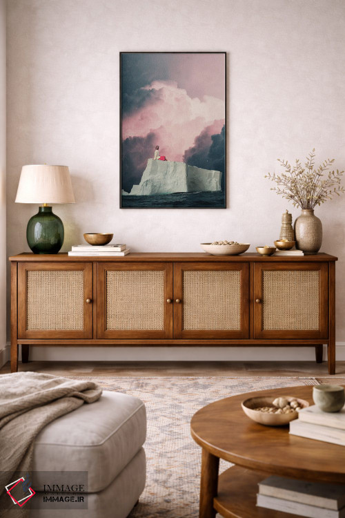 تابلو دکوراتیو "خدا من دلم برایت تنگ شده" اثر فرانک موس - D3B