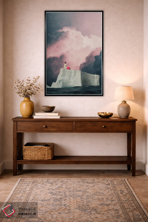 تابلو دکوراتیو "خدا من دلم برایت تنگ شده" اثر فرانک موس - D4B