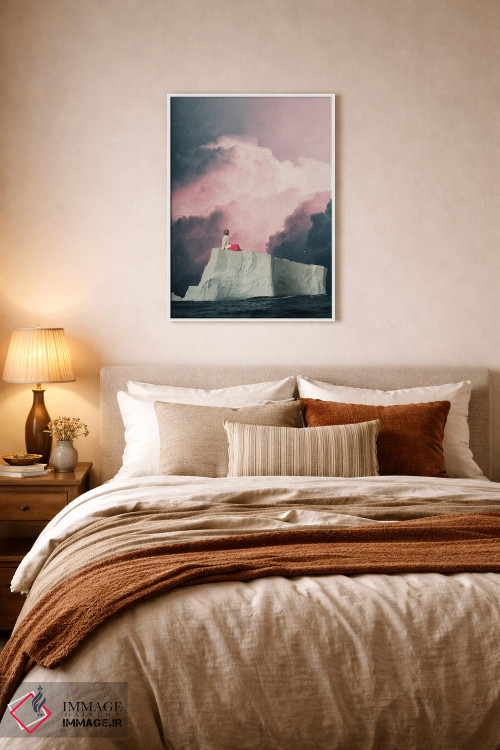 تابلو دکوراتیو "خدا من دلم برایت تنگ شده" اثر فرانک موس - D5W