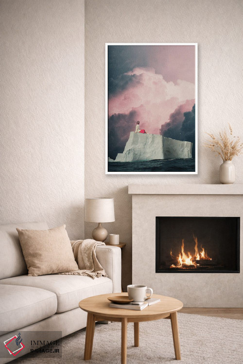 تابلو دکوراتیو "خدا من دلم برایت تنگ شده" اثر فرانک موس - D6W