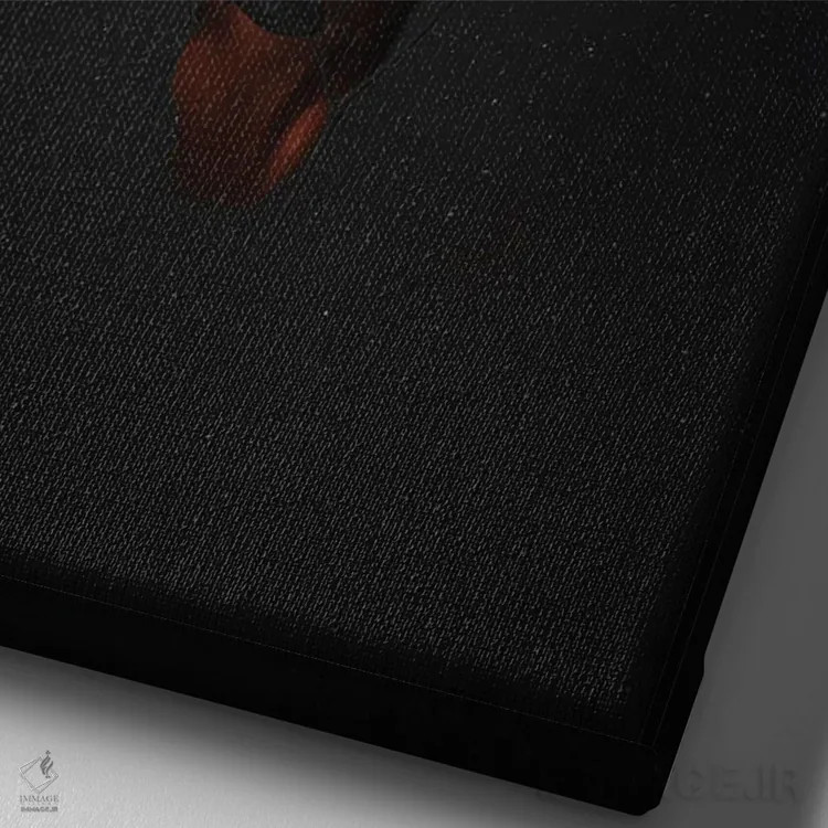 تابلو دکوراتیو "اورشلیم " اثر فرانک موس - نمای نزدیک بافت بوم