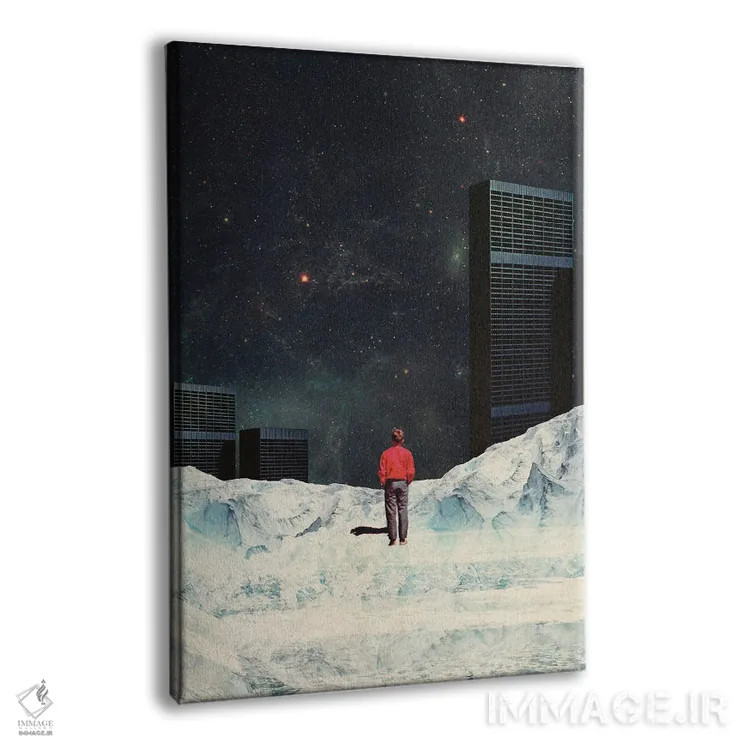 تابلو دکوراتیو "هرگز برای من بازنگشتی" اثر فرانک موس - نمای پرسپکتیو محصول