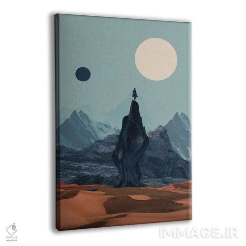 تابلو دکوراتیو "رویای بازگشتت را می بینم" اثر فرانک موس - نمای پرسپکتیو محصول