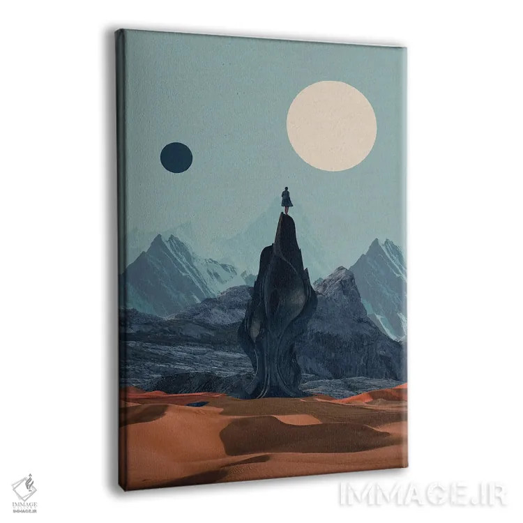 تابلو دکوراتیو "رویای بازگشتت را می بینم" اثر فرانک موس - نمای پرسپکتیو محصول