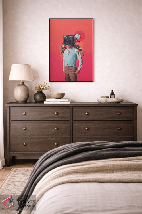 تابلو دکوراتیو "فونوهد" اثر فرانک موس - D4B