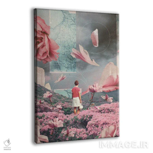 تابلو دکوراتیو "در تلاش برای پذیرش فاصله" اثر فرانک موس - نمای پرسپکتیو محصول