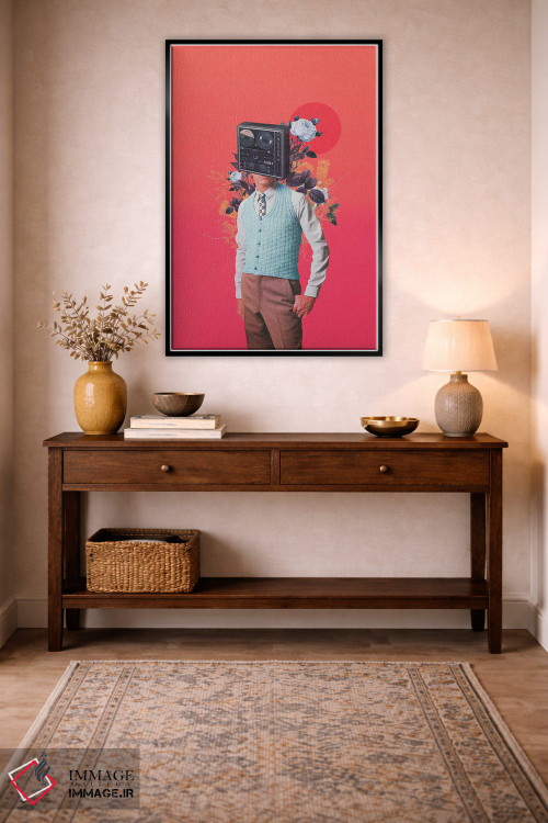 تابلو دکوراتیو "فونوهد" اثر فرانک موس - D5B