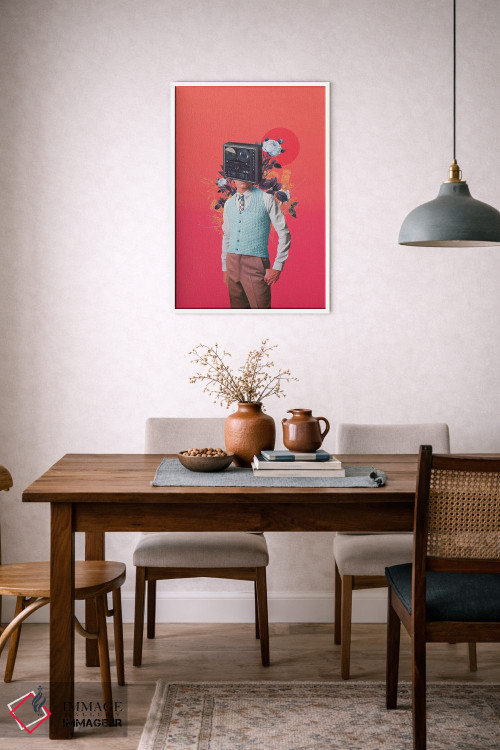 تابلو دکوراتیو "فونوهد" اثر فرانک موس - D6W