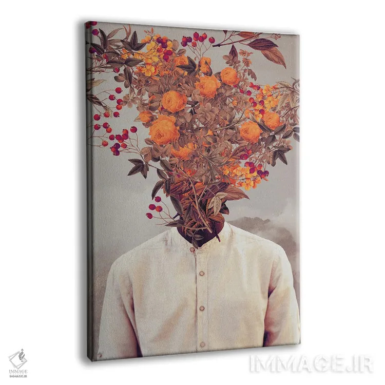 تابلو دکوراتیو "درخشان شکوفا شو" اثر فرانک موس - نمای پرسپکتیو محصول