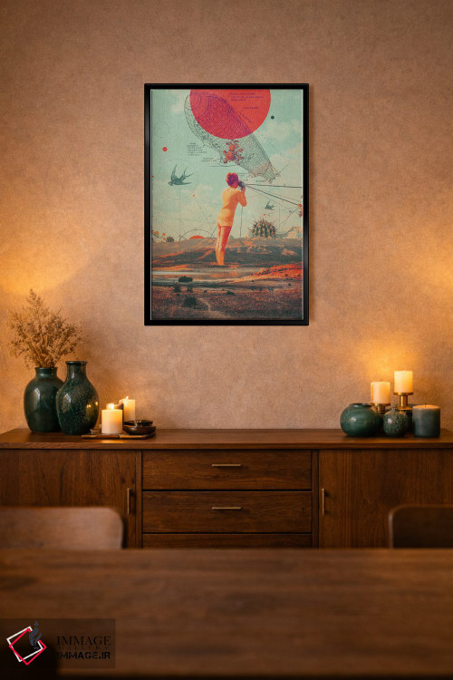 تابلو دکوراتیو "دورور " اثر فرانک موس - D2B