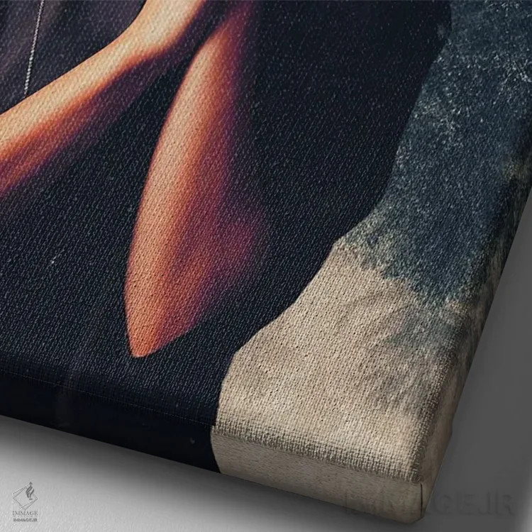 تابلو دکوراتیو "پاییزهایی پس از پیدا کردنت" اثر فرانک موس - نمای نزدیک بافت بوم