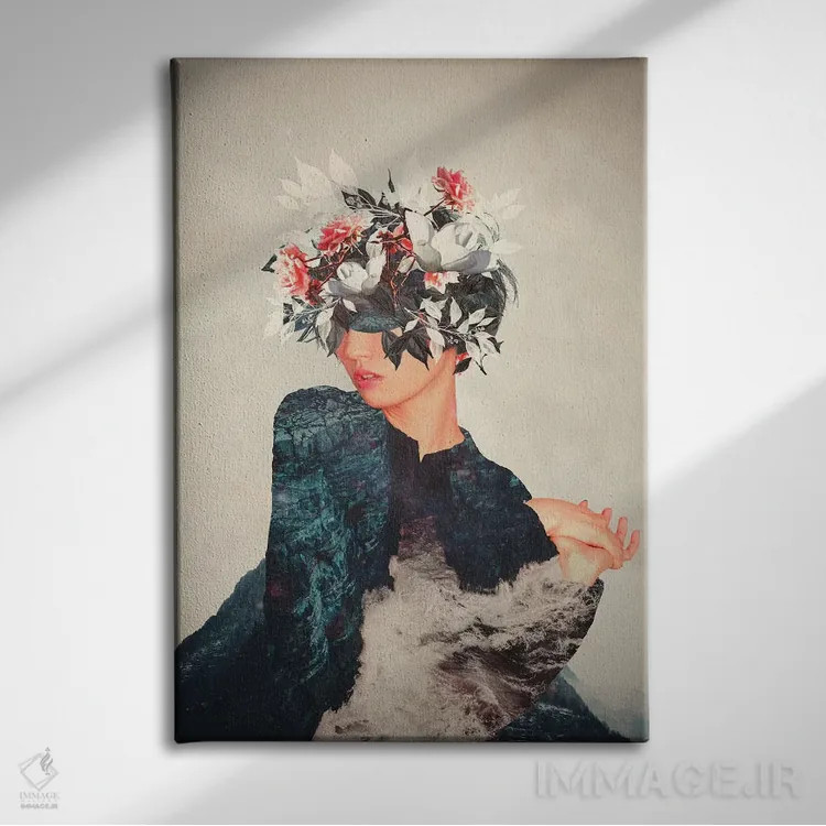 تابلو دکوراتیو "کومیکو " اثر فرانک موس - نمای روبهرو روی دیوار