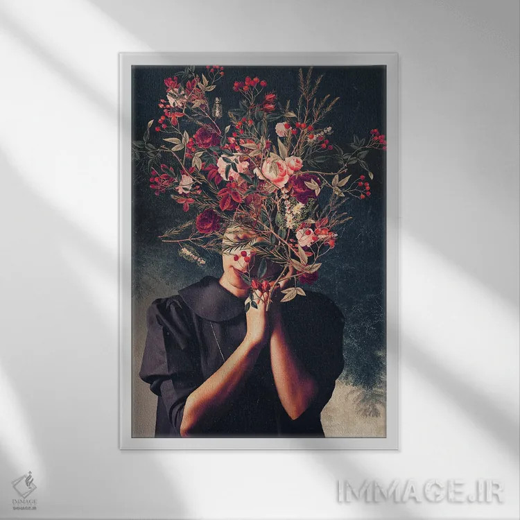 تابلو دکوراتیو "پاییزهایی پس از پیدا کردنت" اثر فرانک موس - نمای قابدار سفید