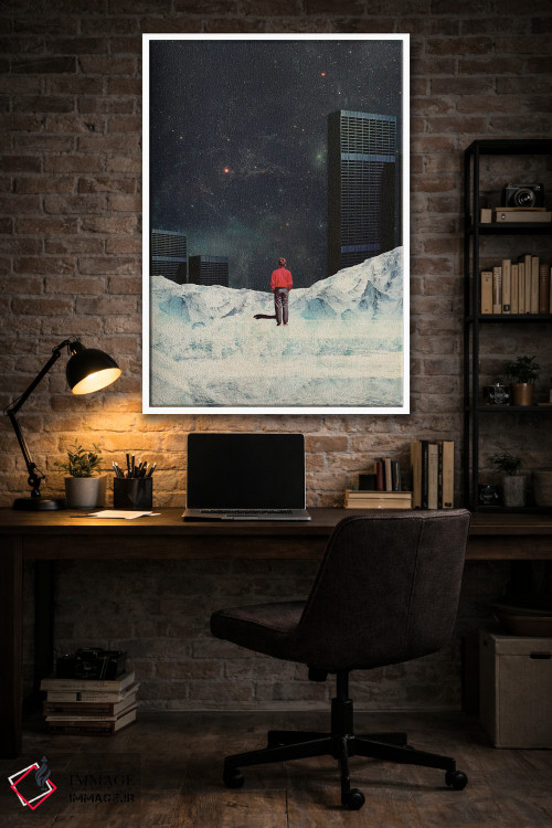 تابلو دکوراتیو "هرگز برای من بازنگشتی" اثر فرانک موس - D3W