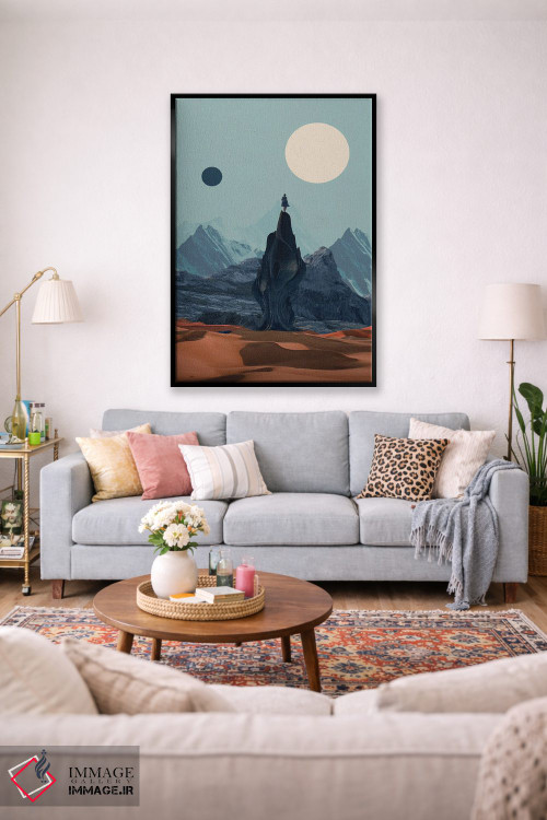 تابلو دکوراتیو "رویای بازگشتت را می بینم" اثر فرانک موس - D1B