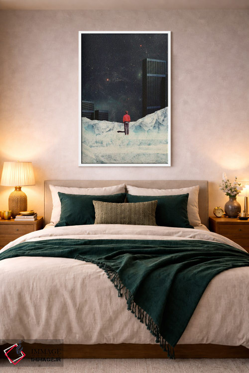 تابلو دکوراتیو "هرگز برای من بازنگشتی" اثر فرانک موس - D2W