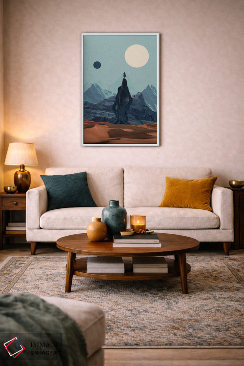 تابلو دکوراتیو "رویای بازگشتت را می بینم" اثر فرانک موس - D2W