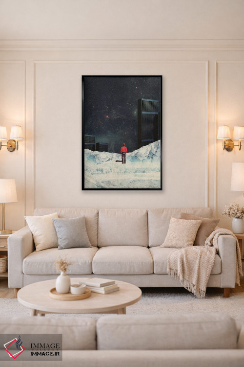 تابلو دکوراتیو "هرگز برای من بازنگشتی" اثر فرانک موس - D5B