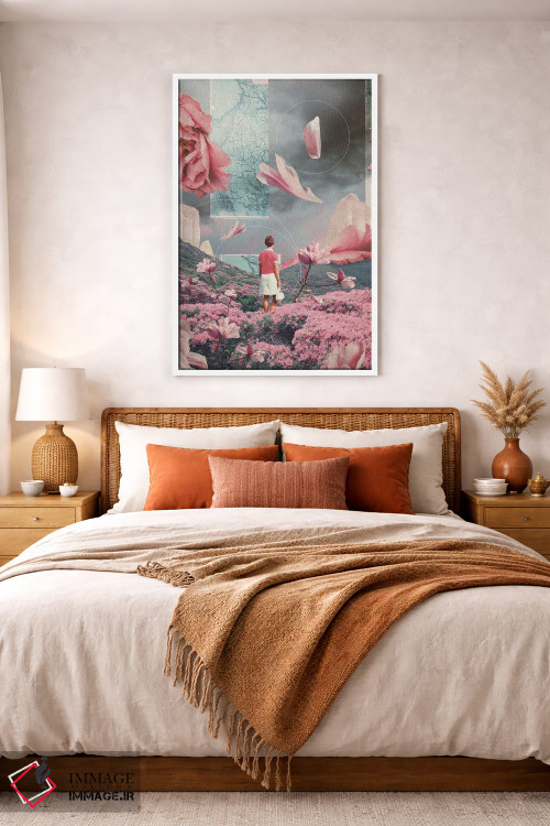 تابلو دکوراتیو "در تلاش برای پذیرش فاصله" اثر فرانک موس - D2W