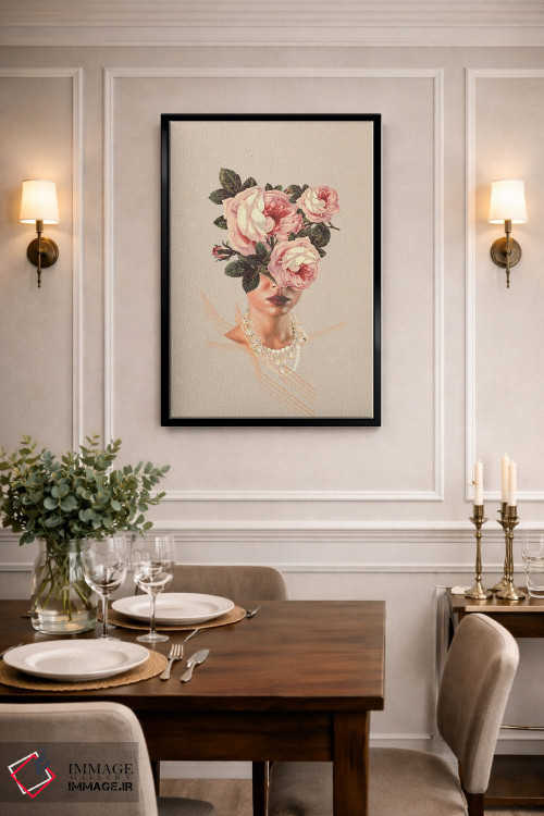 تابلو دکوراتیو "مروارید شگفت انگیز" اثر فرانک موس - D2B