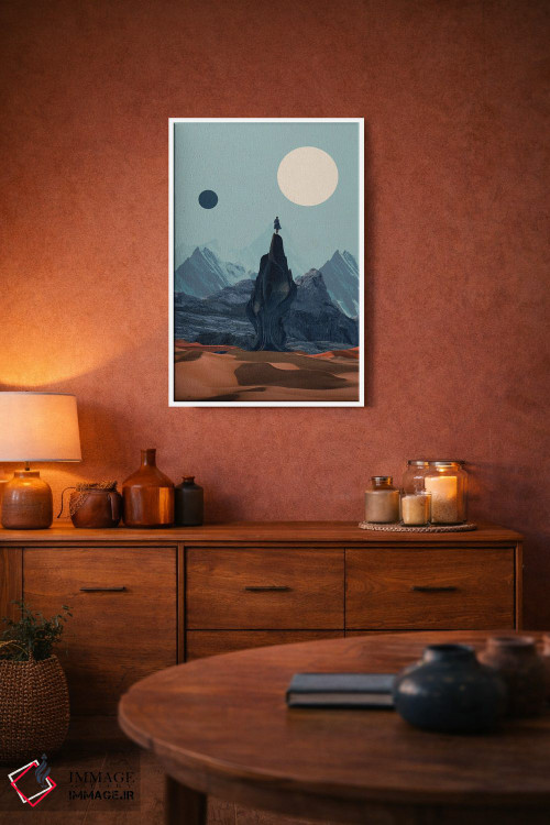 تابلو دکوراتیو "رویای بازگشتت را می بینم" اثر فرانک موس - D3W