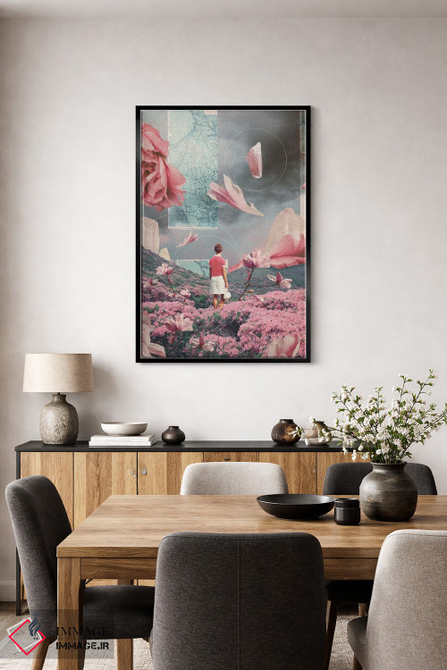 تابلو دکوراتیو "در تلاش برای پذیرش فاصله" اثر فرانک موس - D4B